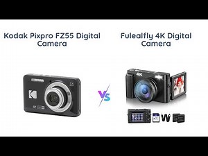Kodak Pixpro FZ55-BK vs 4K Digital Camera | Comparison & Review 📸