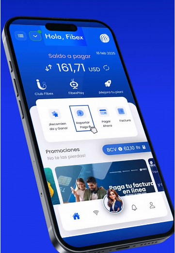 Reporta tu pago fácil con la App Fibex