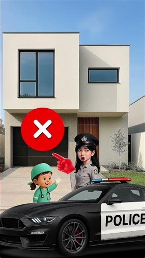 Kid Becomes a Cop to Catch Bad Guys! 👮‍♂️😂 #Shorts #usa #comedy #police #funny #cartoon #anim