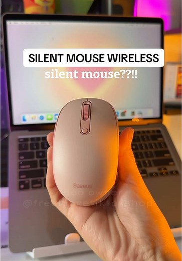 SILENT MOUSE WIRELESS: No Clicks Needed!