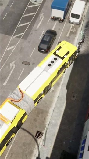 Busgröße leider maßlos unterschätzt! #thebus #motorrad #simulator #bus