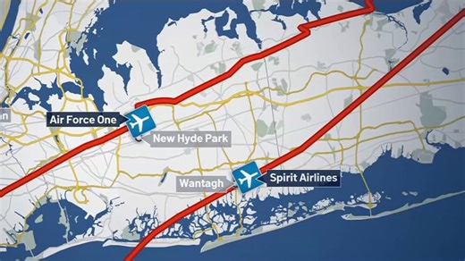 Spirit flight slammed by air traffic control for close encounter with Air Force One