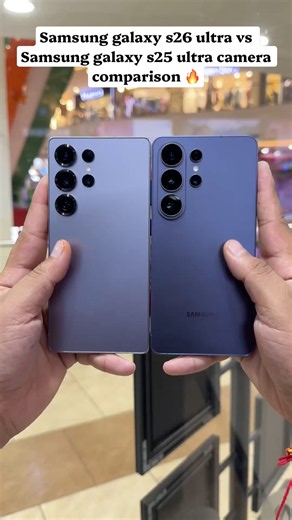 Samsung galaxy s26 ultra vs Samsung galaxy s25 ultra camera comparison || #comparison #ytshorts #new