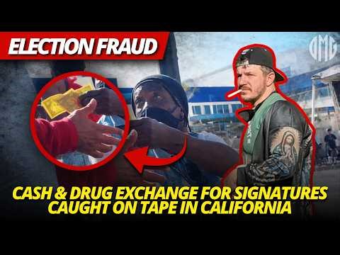 CASH FOR BALLOTS PART I: Cash & Drug Exchange For Registering Voters Caught On Tape In California.