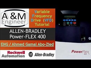 PowerFlex 400 Variable Frequency Drive(Reset to Factory defaults and Enter Motor related Parameters)