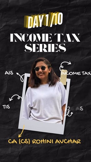CA CS Rohini Shobha Av4 on Instagram: "🎯 ITR Filing Tip – Day 1 of 10 Rushing to file your Income Tax Return? ❌ Wait till after 15th June — and here’s why! 👉 Avoid errors 👉 Match with AIS & Form 26AS 👉 Get your full TDS credit Let’s file smart — not fast. 💡 Hit follow for Day 2 tomorrow! 🚀 #ITR2025 #FileSmart #IncomeTaxIndia #TDSMatters #Form26AS #TaxFilingTips #FinanceWithPrerna #ShortTaxTips #TaxSeason2025 #CSLife #CAExplains #Taxmadeeasy"