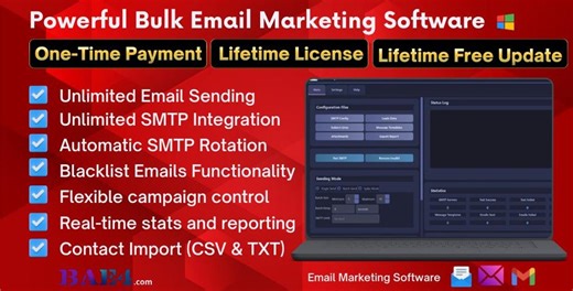 Bulk Mailer - Bulk Email Sender Software   Full Reseller   (license Generator) - Etsy