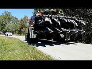 John Deere X9 1000 & Case IH 8260 Axial-Flow harvesting Corn