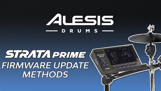 ALESIS STRATA PRIME更新固件指导