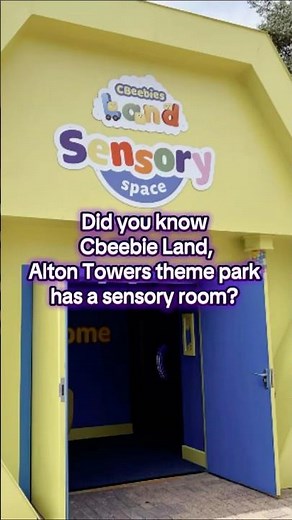 Sensory Room at CBeebies Land Alton Towers 🌈 A Calm Space for Kids