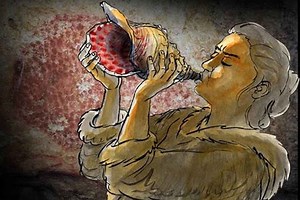 Scoperto il più antico strumento a fiato del mondo: è una conchiglia di 18.000 anni fa