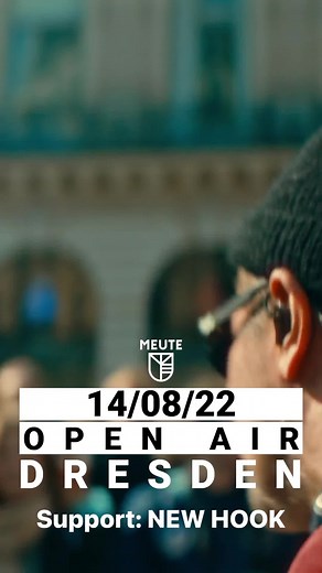 🥁 DIESEN SONNTAG am Citybeach Dresden. MEUTE • Support: New Hook MEUTE · Dresden · Open Air 🥁 | Click Clack