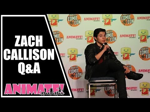 Zach Callison Q&A at Animate Miami 2015