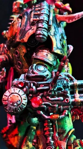 Saturnine Terminator Death Guard Kitbash Nurgle Blessed Conversion #40k #kitbash #nurgle #deathguard