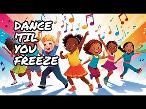 Dance Freeze Song | Brain Break for Kids | Move, Freeze & Learn!