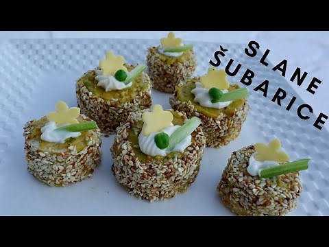 POSNE SLANE ŠUBARICE, FANTASTIČNO PREDJELO (VEGAN APPETIZER)