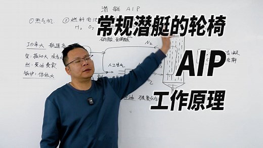 【军武白板】第35期：常规潜艇的轮椅：AIP工作原理