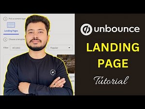 Unbounce Landing Page Tutorial 2026 (Complete DEMO for Beginners)