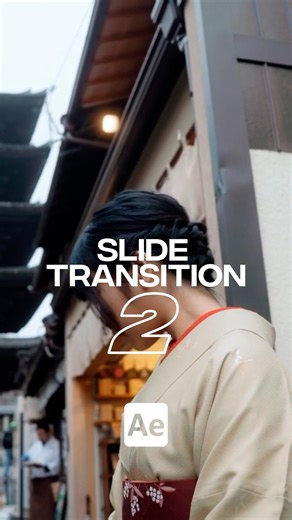 EASY VIRAL Slide Transition | After Effects 🚀💫 #aftereffectstutorial #videoediting #visualeffects