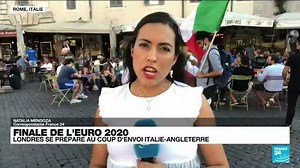 Euro-2021 : Rome se prépare au coup d'envoi Italie-Angleterre