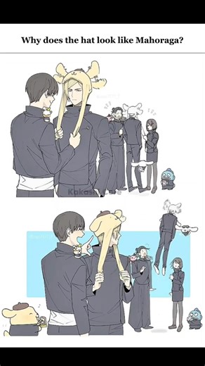 The "Blue Spring" Goofballs: A Sanrio Crossover 🧸🍡Even Special Grade sorcerers have a soft side #JJK