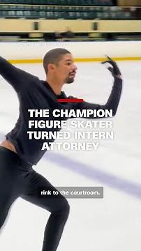 Meet the champion figure skater who is also an intern attorney