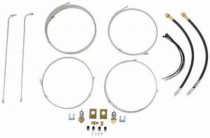 Dexter Hydraulic Brake Line Kit for Tandem Axle Trailers - Drum Brakes Dexter Accessories and Parts