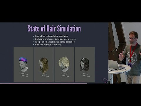 Hair Simulation: From Cosmos Laundromat to Geometry Nodes — Blender Conference 2025