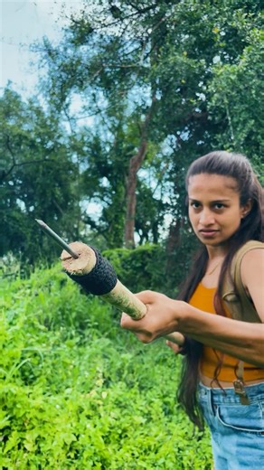 She Can Survive Any Forest 💪🌲 | Survival Skills #outdoors #camping #survival