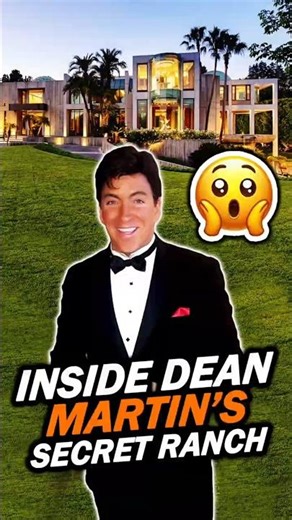 Dean Martin’s Glamorous Mansions | A Peek Inside His Lavish Homes #shorts #deanmartin