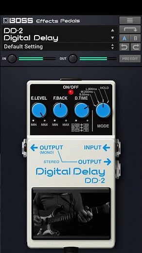Boss DD-2 Digital Delay | Effects Pedals Plugin | Official Roland Cloud
