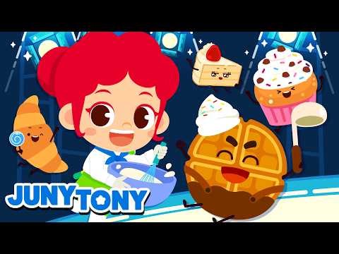 Baking a Yummy Snack! 🧁🥨| Let's Eat Bread, Desserts and Cake | Compilation | JunyTony