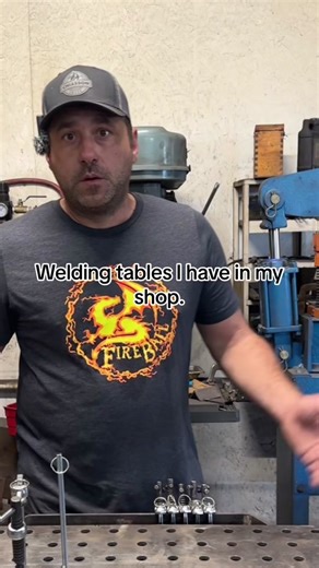 Welding fixture tables are important. If you can afford to get the best do it, if not do what you can and work your way up to a better table. I see benefits with bigger, heavier, flatter, more precise tables and if you can buy them then do it. #chiassonsmoke #welding #fabricationshop #diyproject