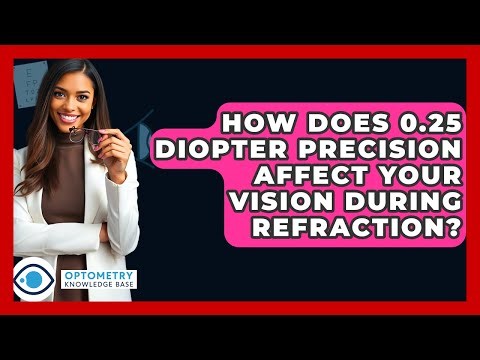 How Does 0.25 Diopter Precision Affect Your Vision During Refraction? - Optometry Knowledge Base