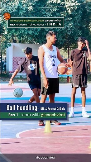 BTB + Retreat Dribble Drill | Elite Basketball Ball Handling Training