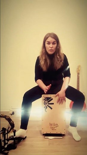 Cajon & Tambourine Foot Pedal!? 🔥