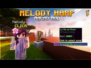 MELODY HARP MACRO | 2025 | [SKYBLOCK HYPIXEL]