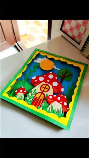 paper 3d craft #shorts