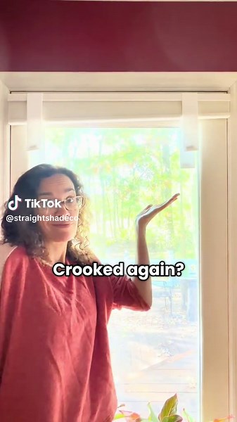 Quick Fix for Crooked Window Shades in Seconds