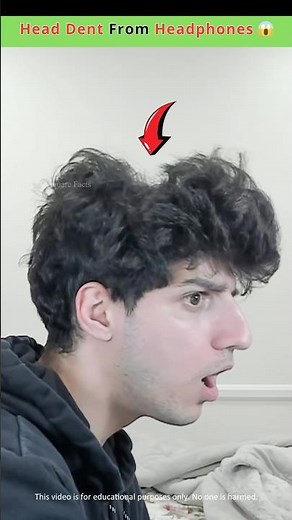 Why Headphones Dent Your Head? 😱