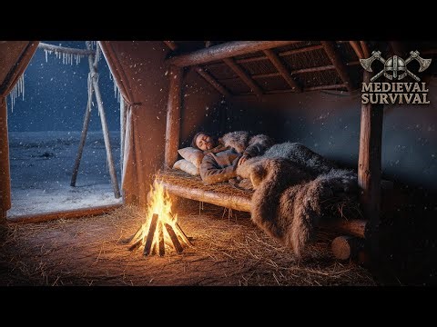 Medieval Survival Winter | How did medieval people survive a blizzard without firewood?