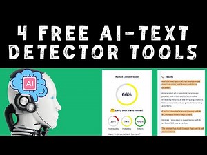 4 Free AI-Text Detector Tools
