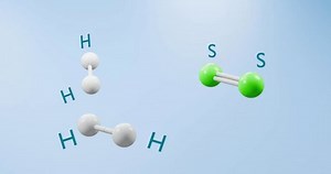 Physics Concept Molecule Hydrogen Sulfide Reaction: Video có sẵn (100% miễn phí bản quyền) 3780296103 | Shutterstock