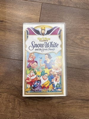 Walt Disney Classics Snow White and the Seven Dwarfs VHS video tape  | eBay UK