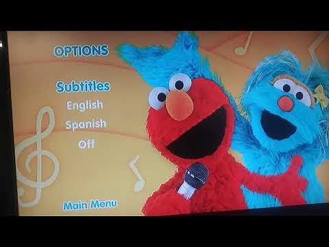sesame street sing it elmo dvd menu