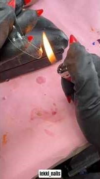 ASMR crazy nails (no glue needed)