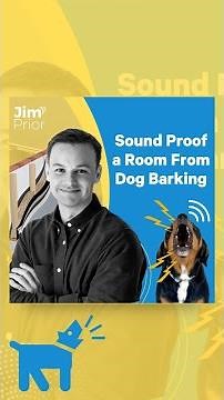 How to Sound Proof a Room From Dog Barking