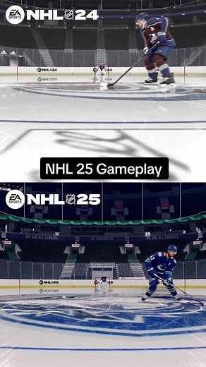 Next-Gen Vision Control upgrades responsiveness, explosiveness, & expression on the ice in #NHL25 #Chel #NHL #Hockey