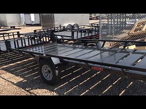 2017 14' Echo ATV/UTV Trailer