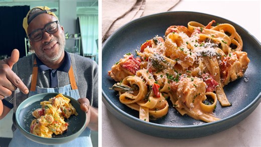 How to Make Creamy Tuscan Lobster Pasta